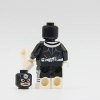 Bullseye Marvel custom LEGO minifigure by Ra'is Customs and Brick Daddy Minifigures