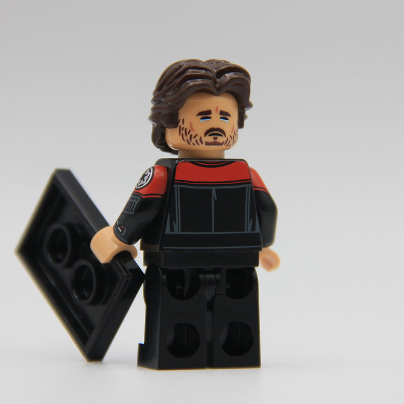 Cassian Andor Star Wars custom LEGO minifigure by Ra'is Customs and Brick Daddy Minifigures