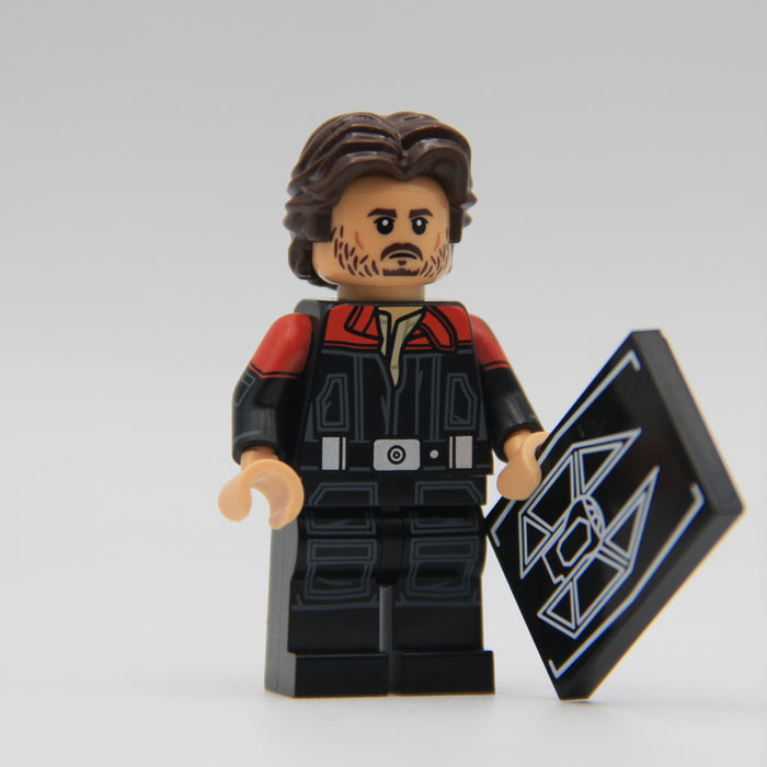 Cassian Andor Star Wars custom LEGO minifigure by Ra'is Customs and Brick Daddy Minifigures