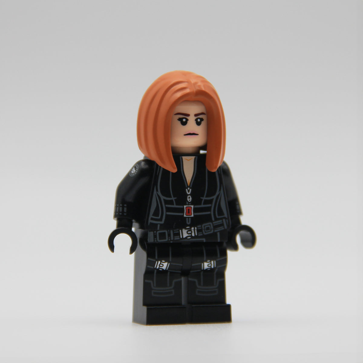 Black Widow Marvel custom LEGO minifigure by Ra'is Customs