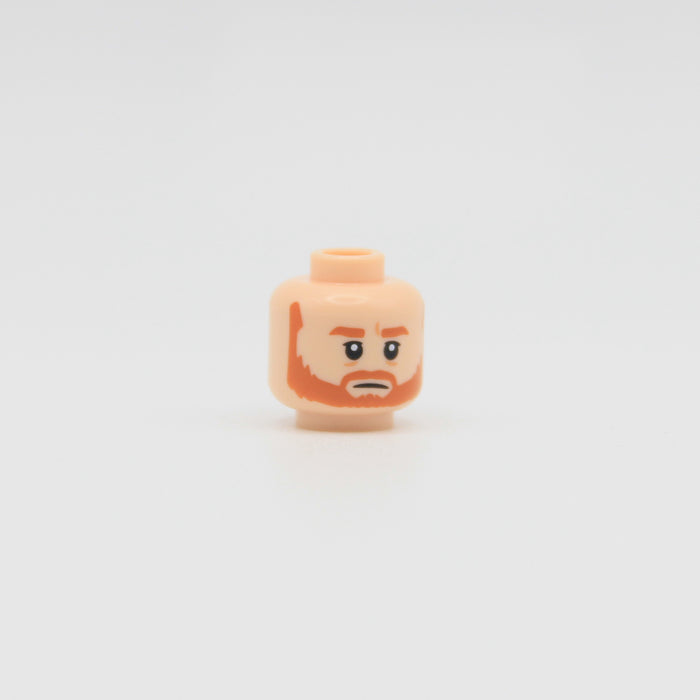 Obi-wan Kenobi Head Star Wars custom LEGO minifigure by Ra'is Customs and Brick Daddy Minifigures