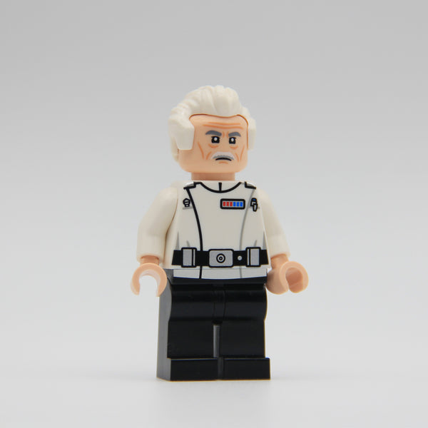 Colonel Wullf Yularen Star Wars custom LEGO minifigure by Ra'is Customs and Brick Daddy Minifigures