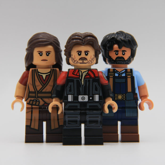 Cassian Andor Bix Caleen Brasso Star Wars custom LEGO minifigure by Ra'is Customs and Brick Daddy Minifigures