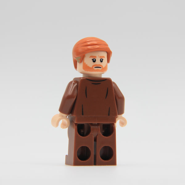 Obi-wan Kenobi Star Wars custom LEGO minifigure by Ra'is Customs and Brick Daddy Minifigures