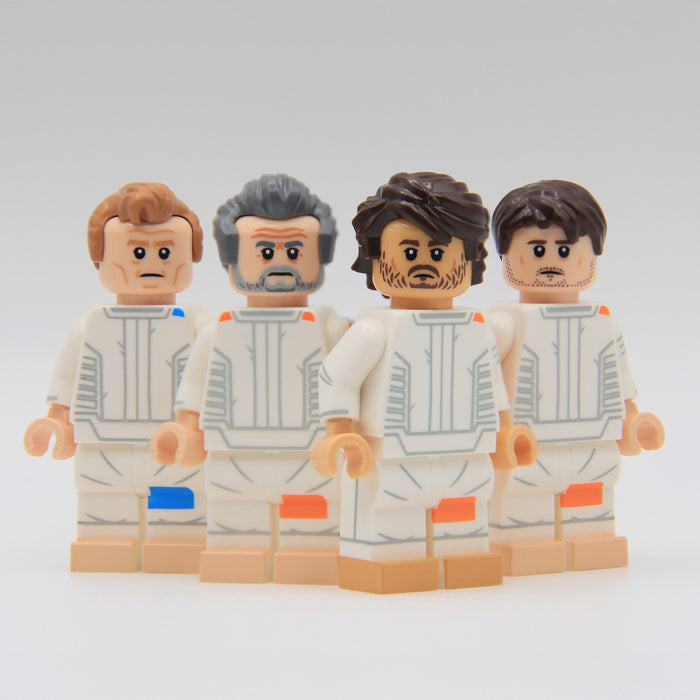 Cassian Andor Kino Loy Ruescott Melshi Doctor Rhasiv Star Wars custom LEGO minifigure by Ra'is Customs and Brick Daddy Minifigures