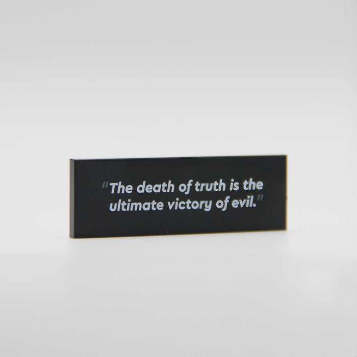 Affluent Activist Quote Placard