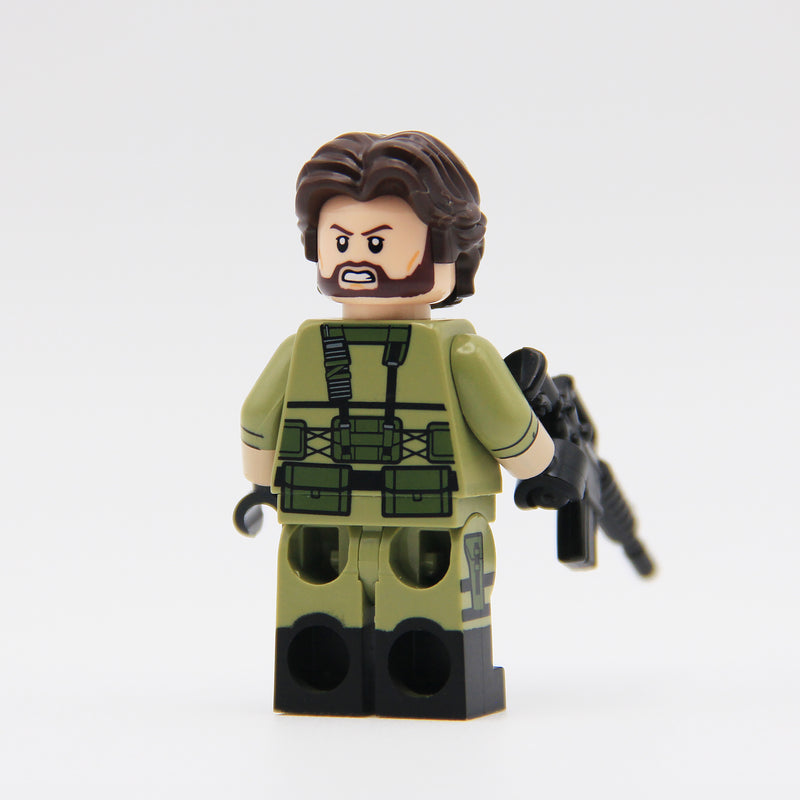 Solid Snake Metal Gear Solid custom LEGO minifigure by Ra'is Customs