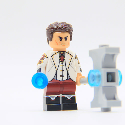 Jayce Talis Arcane League of Legends custom LEGO minifigure by Ra’is Customs